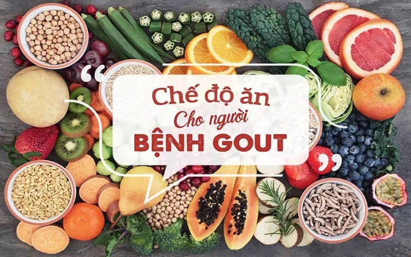 Chế độ dinh dưỡng khoa học đóng vai trò then chốt giúp kiểm soát nồng độ axit uric trong máu.